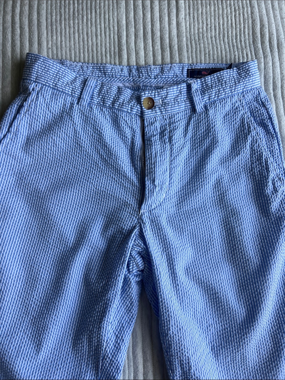 Vineyard Vines Blue Seersucker Pants (brand new!)
